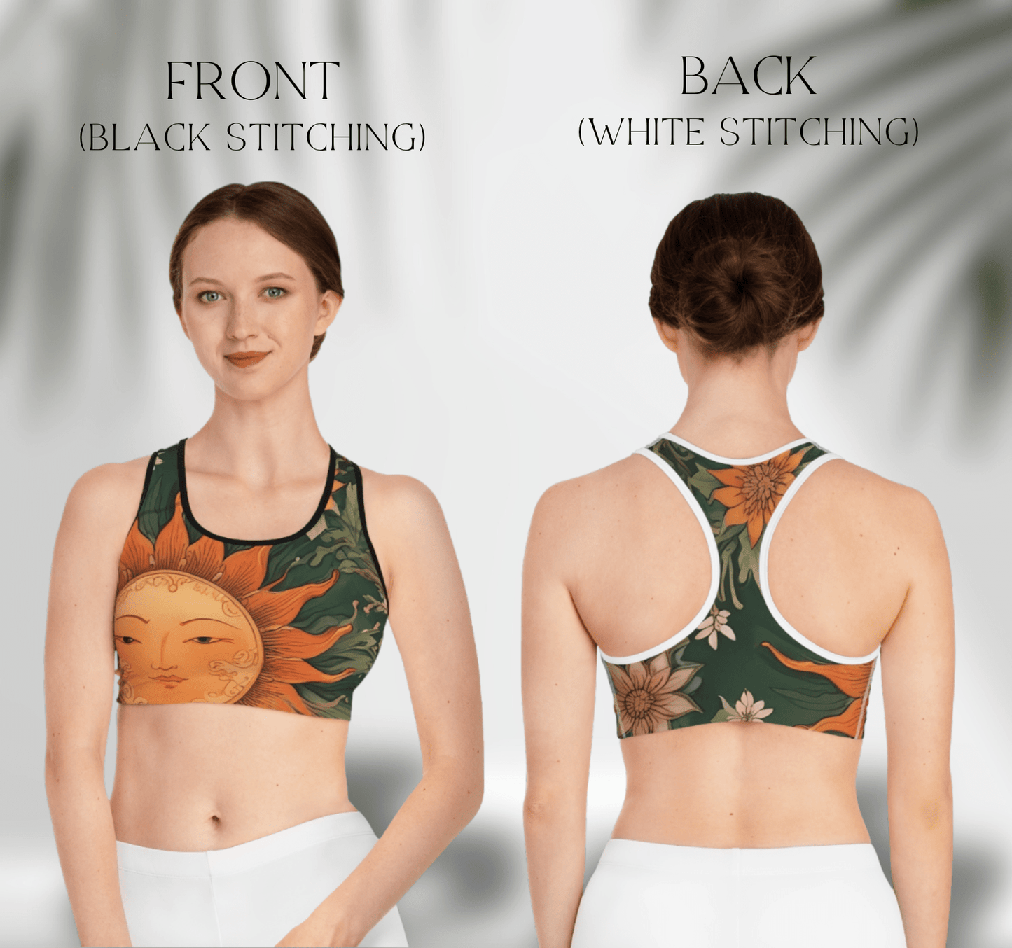 Soleil Green Sports Bra