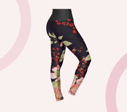 Auden Floral Yoga Pants Leggings for Women