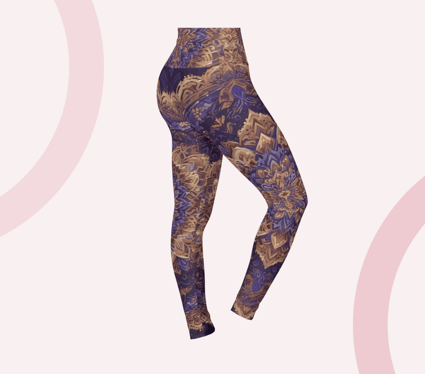 Roni Mandala Yoga Pants Leggings for Women
