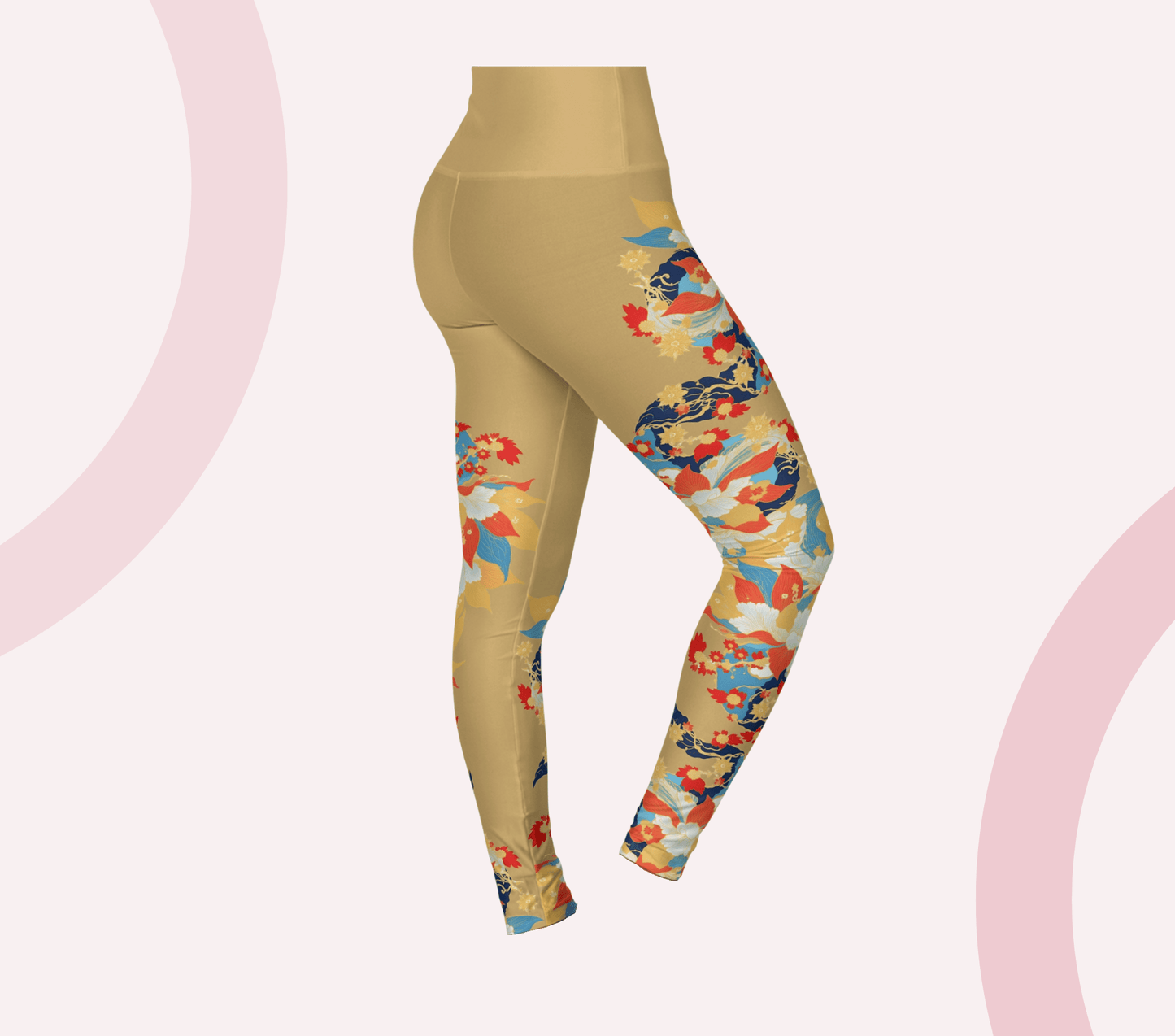 Sylivian Floral Yoga Pants Leggings for Woman