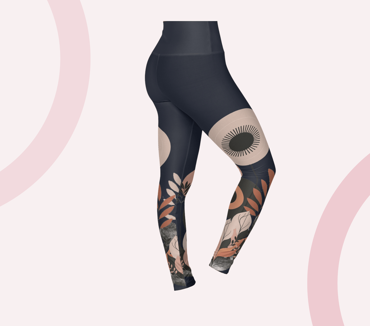 Fluran Retro Yoga Pants Leggings for Women