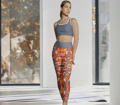 Gael Indir Mandala Yoga Pants Legging for Women
