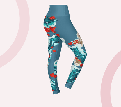 Caedman Ocean Yoga Pants Leggings for Women