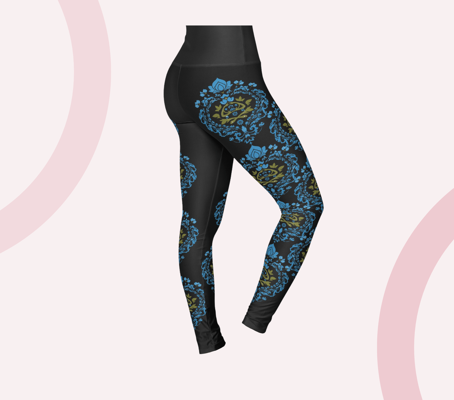 Linnan Mandala Yoga Pants Leggings for Women