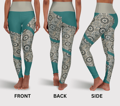 Ivy Mandala Yoga Pants Leggings for Women