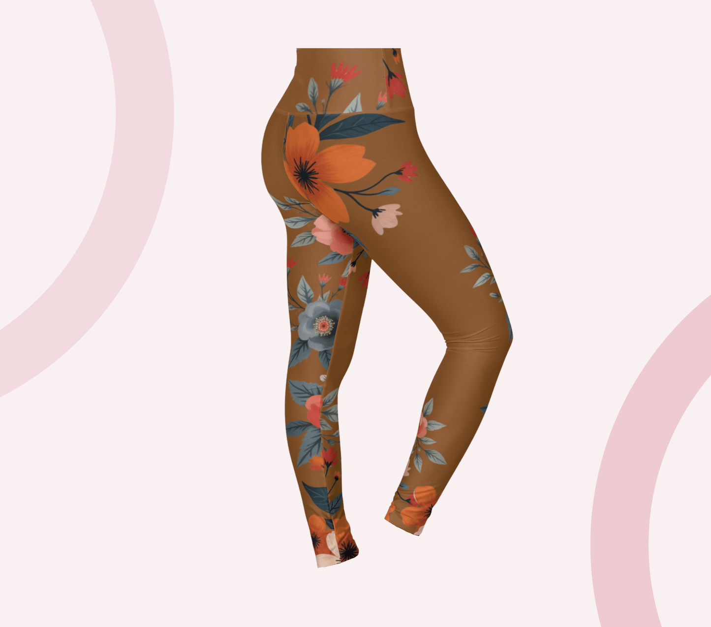 Ayer Floral Yoga Pants Leggings for Woman