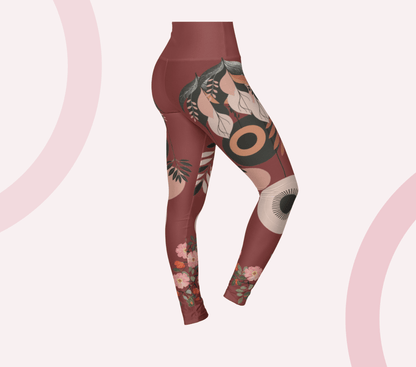 Donati Marjani Retro Yoga Pants Leggings for Women