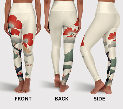 Atlas Le Fleur Yoga Pants Leggings for Woman