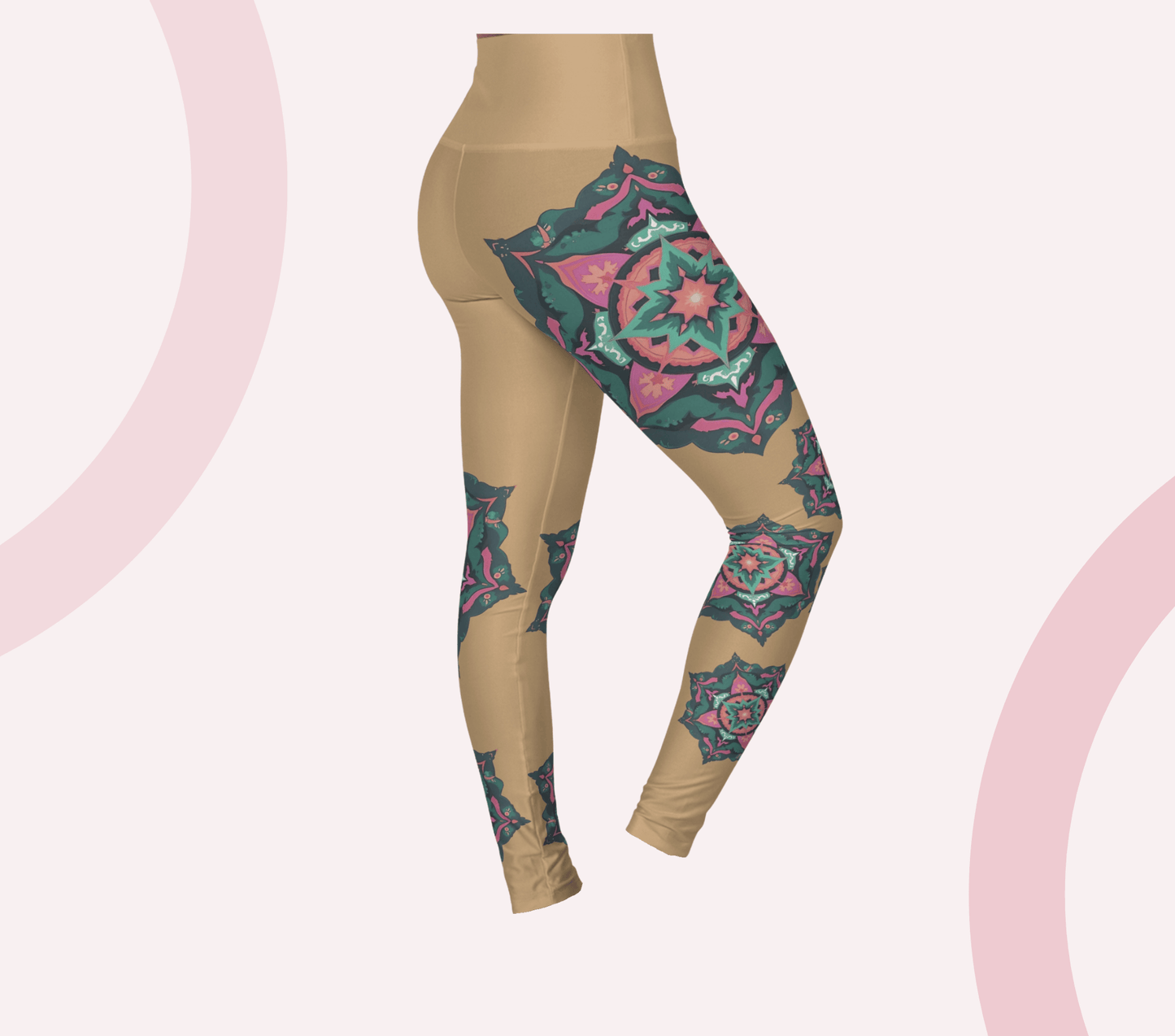 Burke Mandala Yoga Pants Leggings for Women