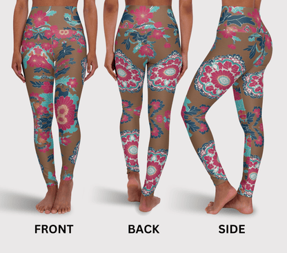 Ellao Mandala Yoga Pants Leggings for Woman