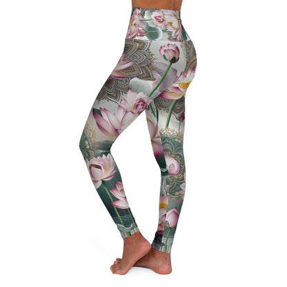 Lotus Mandala Yoga Pants Leggings