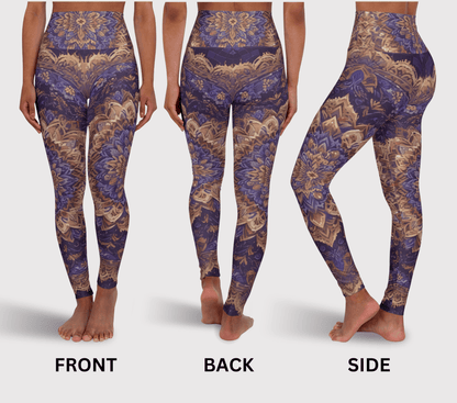 Roni Mandala Yoga Pants Leggings for Women