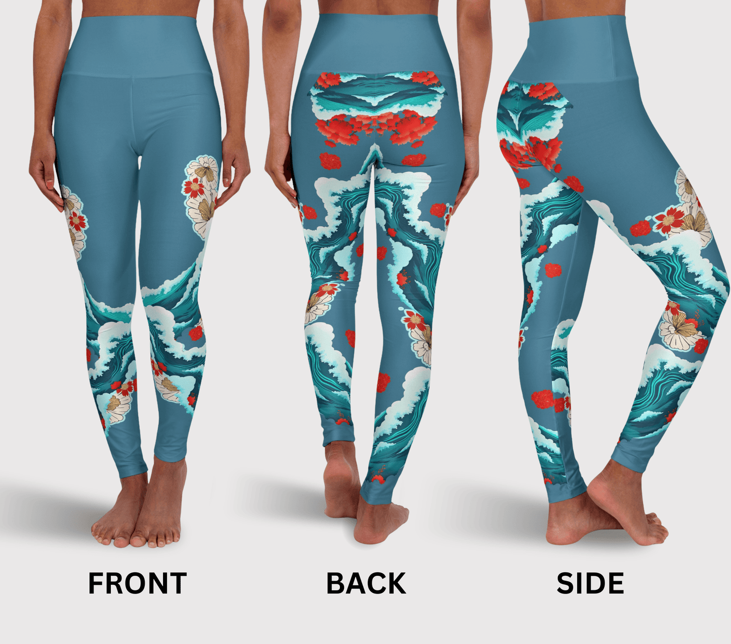 Caedman Ocean Yoga Pants Leggings for Women