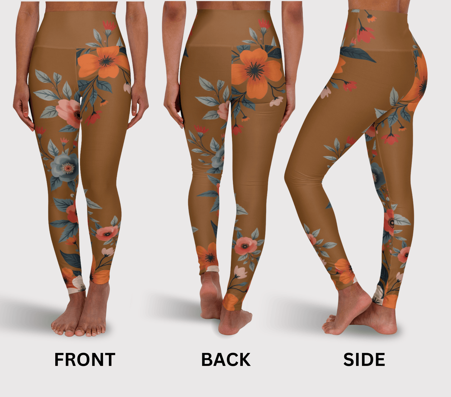 Ayer Floral Yoga Pants Leggings for Woman