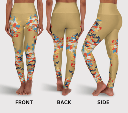 Sylivian Floral Yoga Pants Leggings for Woman