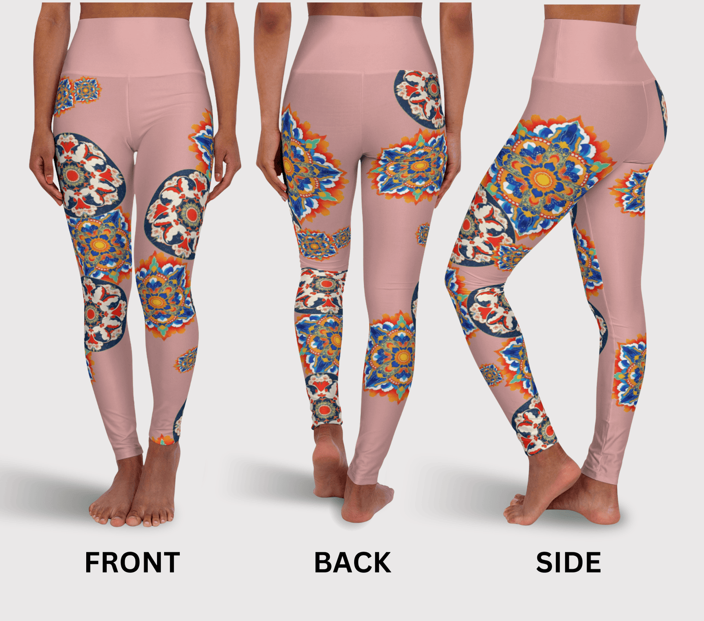 Caedun Floral Yoga Pants Leggings for Women