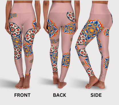 Caedun Floral Yoga Pants Leggings for Women