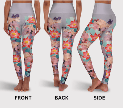 Daina Floral Yoga Pants Leggings for Woman