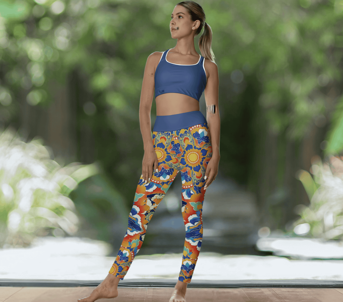 Cove Mandala Yoga Pants Leggings for Women