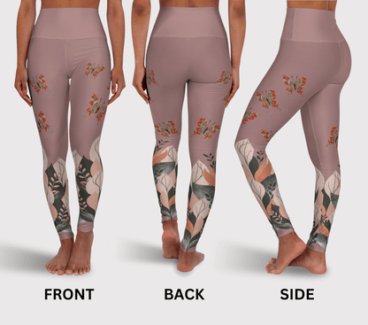 Lunas Marjani Retro Yoga Leggings for Women