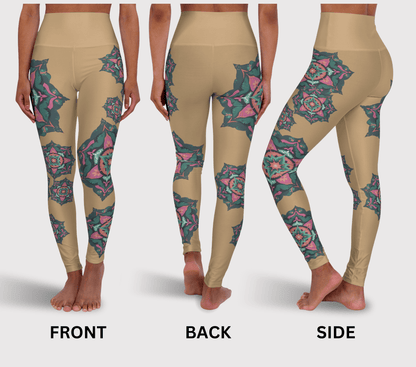 Burke Mandala Yoga Pants Leggings for Women