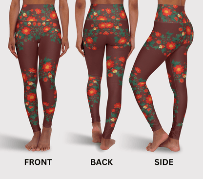 Mona Mandala Yoga Pants Leggings for Woman