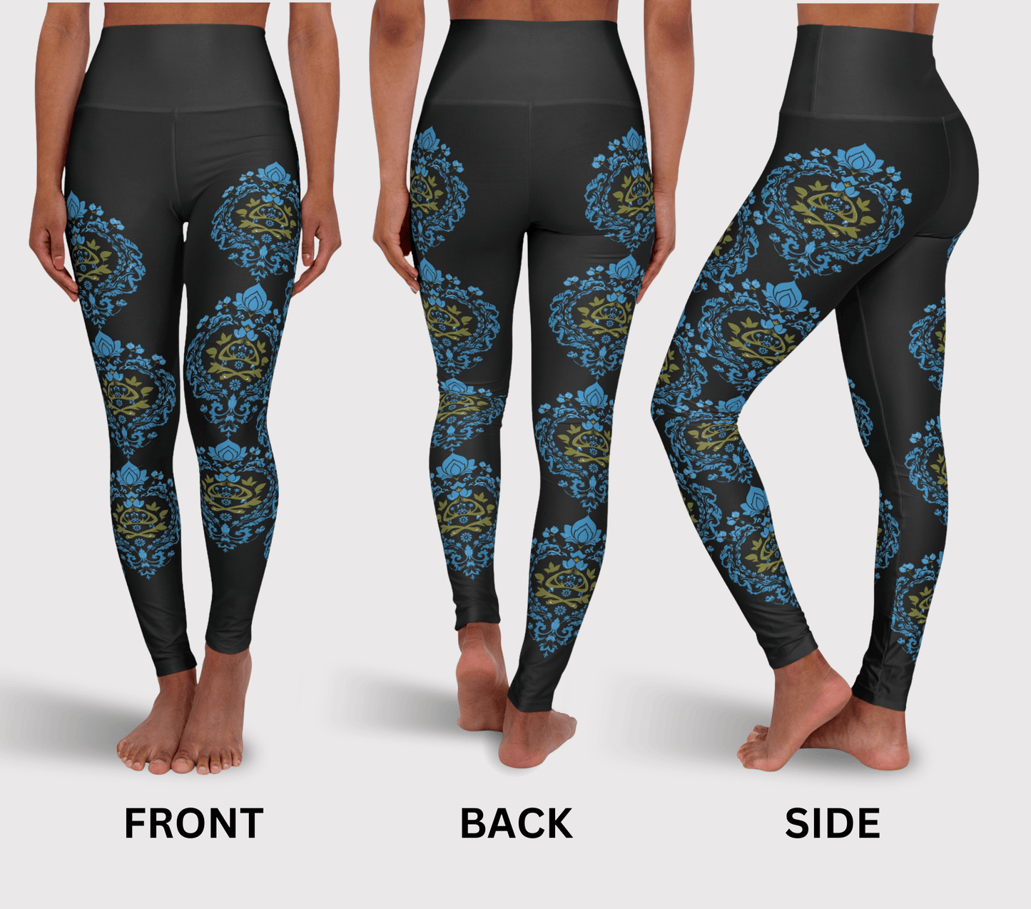 Linnan Mandala Yoga Pants Leggings for Women