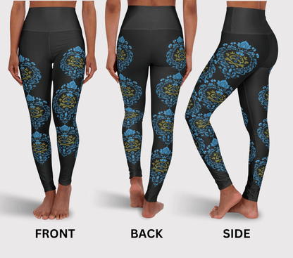 Linnan Mandala Yoga Pants Leggings for Women