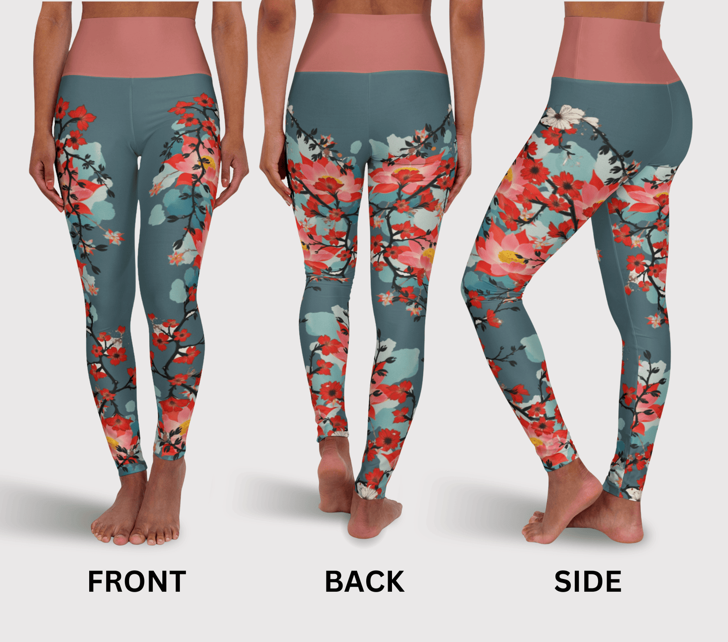 Blush Yoga Pants Leggings for Woman