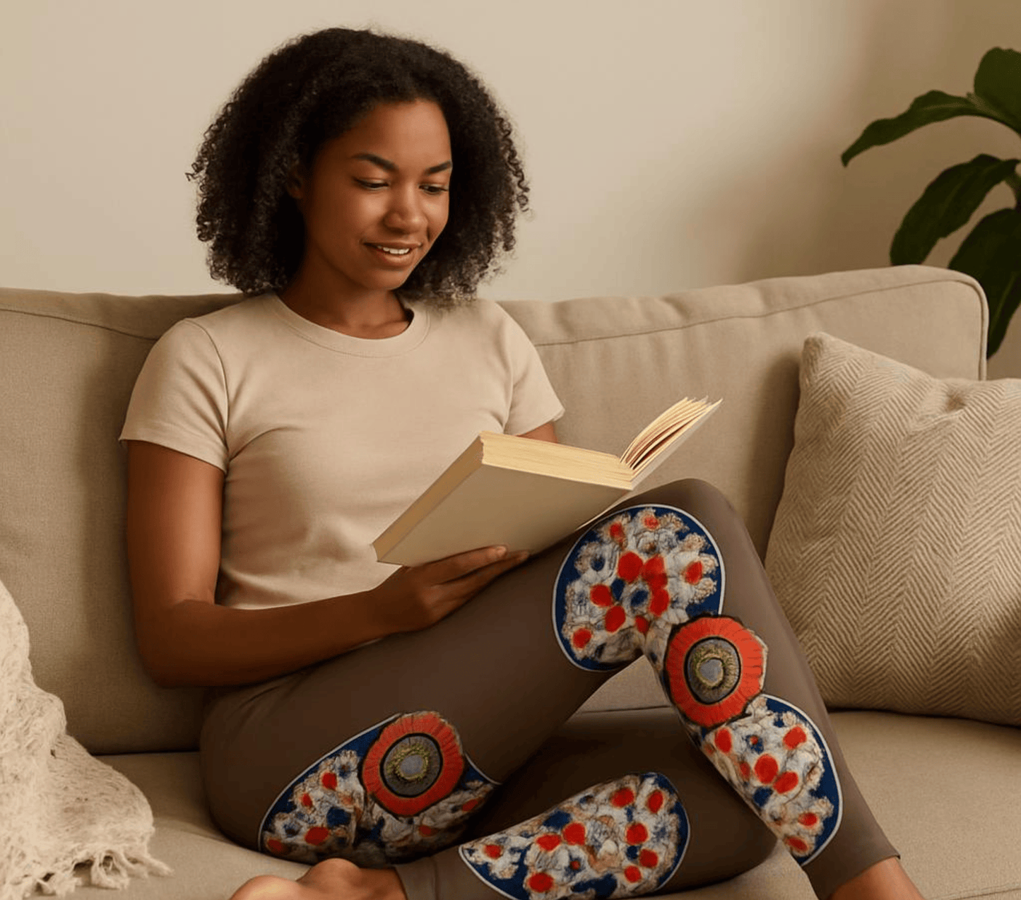 Faye Mandala Yoga Pants Leggings for Women