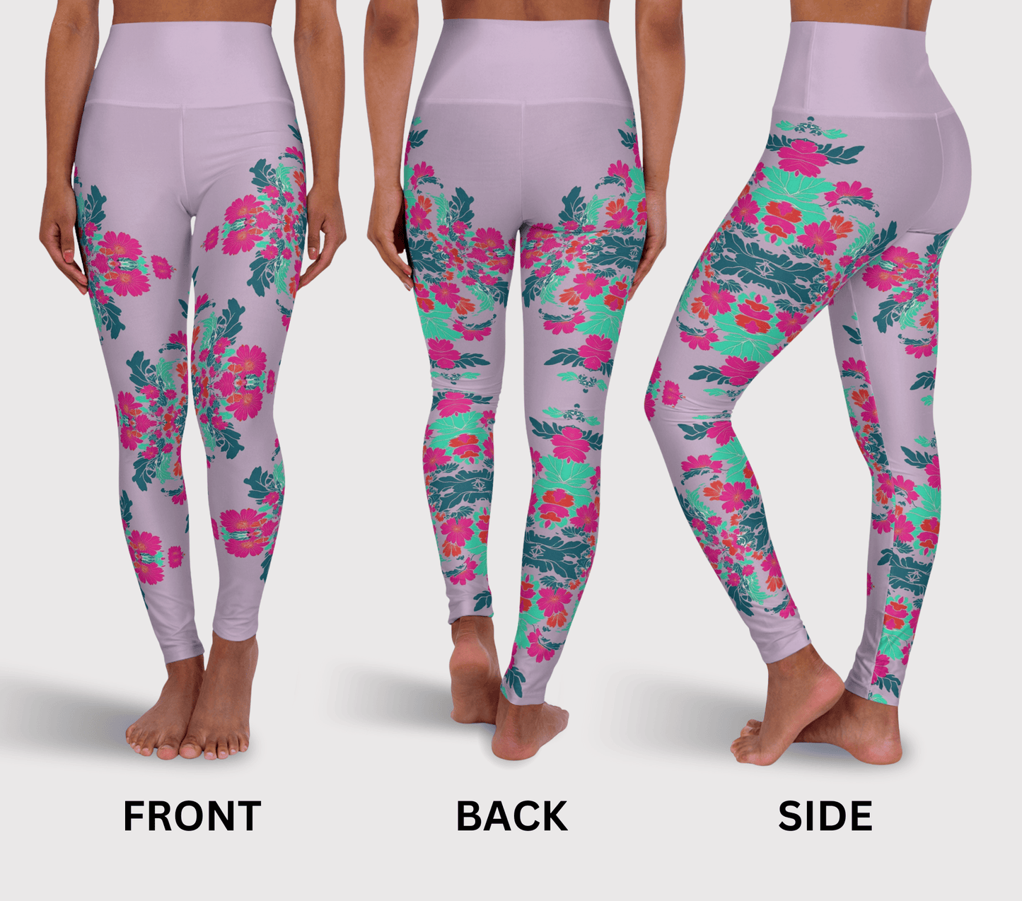 Fen Floral Yoga Pants Leggings for Woman