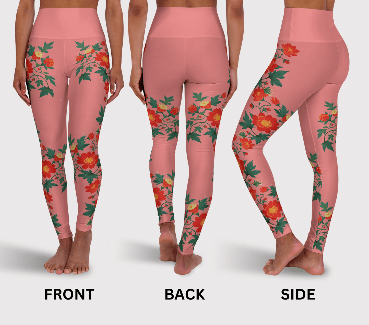 Willfrith Floral Yoga Pants Leggings for Women