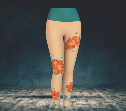 Lotus Marizty Floral Yoga Pants Leggings