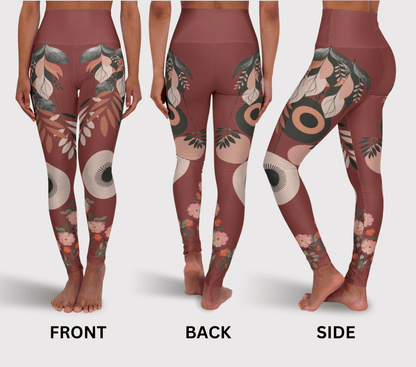Donati Marjani Retro Yoga Pants Leggings for Women