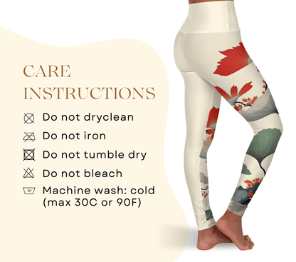 Atlas Le Fleur Yoga Pants Leggings for Woman