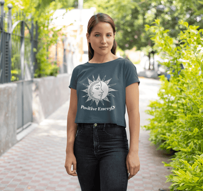 Positive Energy Yoga Shirt Crop Top