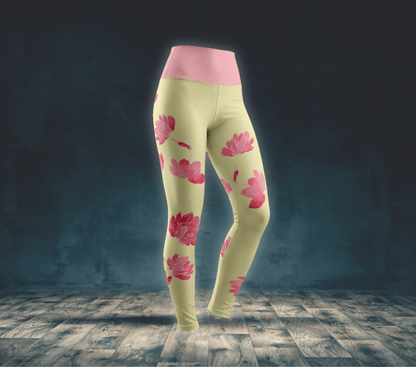 Lianna Lotus Yoga Pants Leggings for Serenity and Grace in Every Move