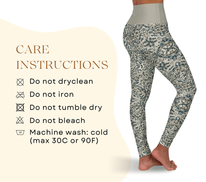 Rosette Yoga Pants Leggings