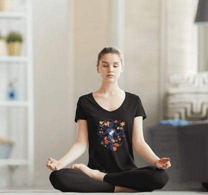 Anita V-neck T-shirt Yoga Wellness for Women