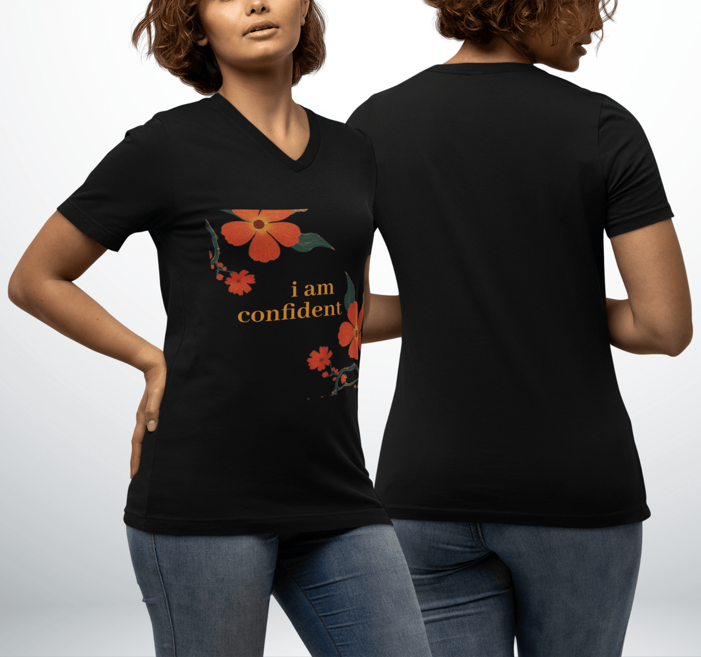 Eden V-neck T-shirt Yoga Wellness for Women
