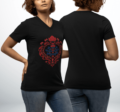 Cosima V-neck T-shirt Yoga Wellness for Women