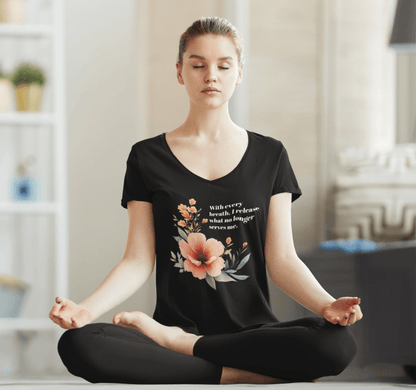 Yuna V-neck T-shirt Yoga Wellness for Women