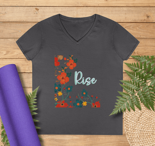 Elowen V-neck T-shirt Yoga Wellness for Women