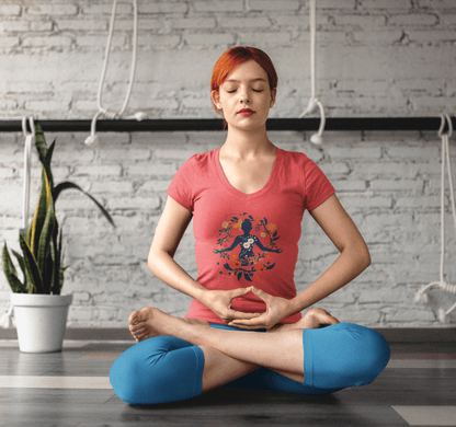 Anita V-neck T-shirt Yoga Wellness for Women