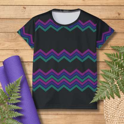 Leigh Zigzag Jersey Tee