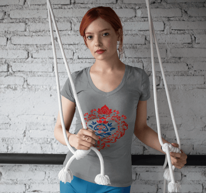 Cosima V-neck T-shirt Yoga Wellness for Women
