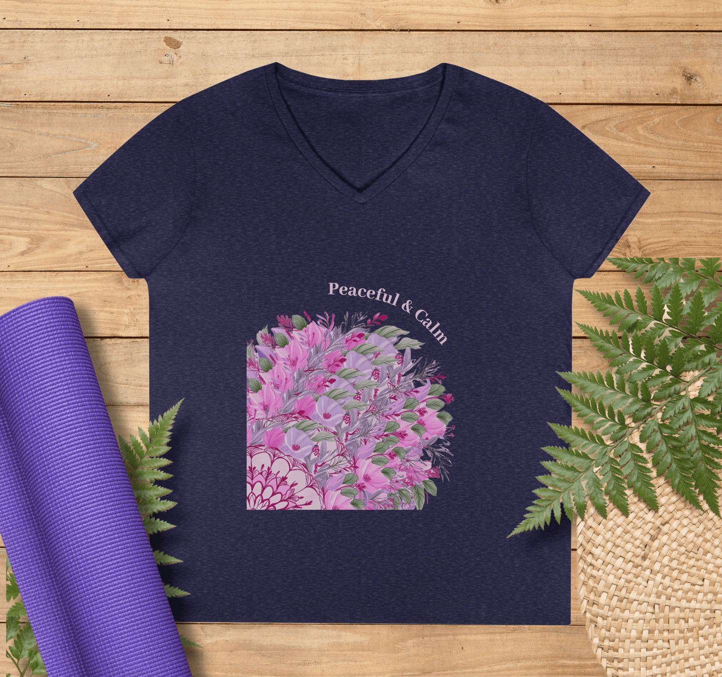 Niomi V-neck T-shirt Yoga Wellness for Women