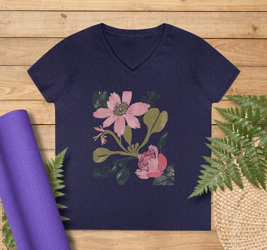 Wela V-neck T-shirt Yoga Wellness for Women