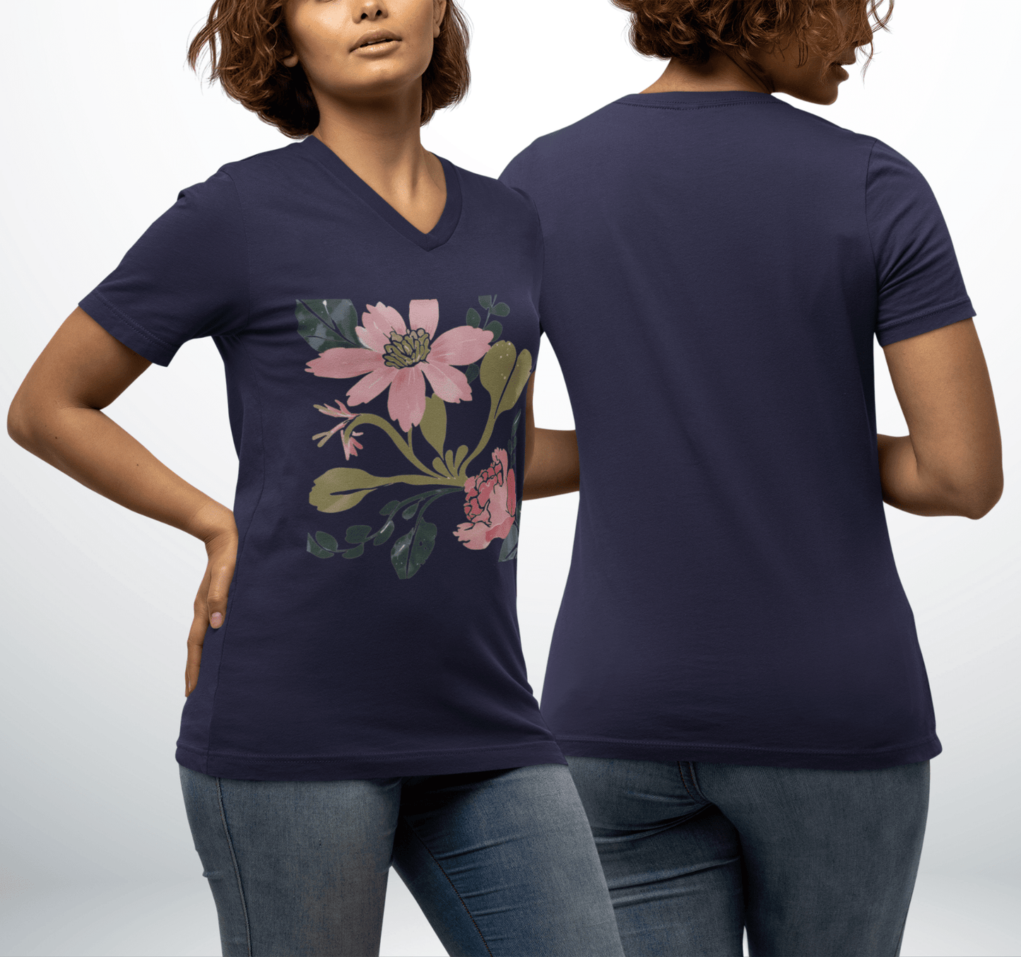 Wela V-neck T-shirt Yoga Wellness for Women