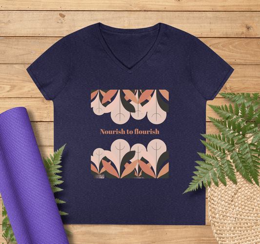 Junifer V-neck T-shirt Yoga Wellness for Women